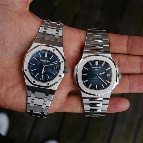 audemars piguet royal oak vs patek philippe nautilus